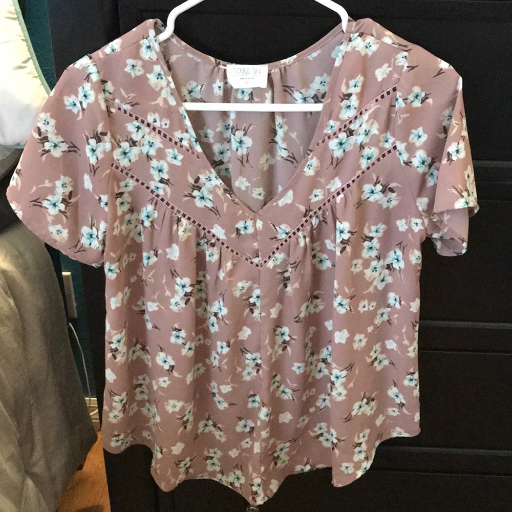 Flower blouse